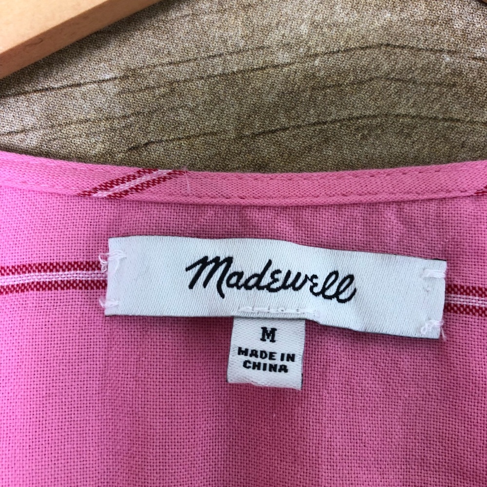 Madewell Cecilia Stripe Wrap Top - Picture 6 of 7